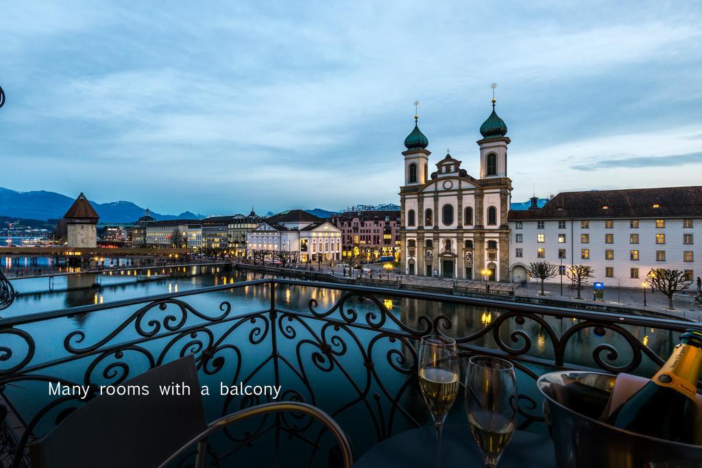 Hotel Des Balances Lucerne Bagian luar foto