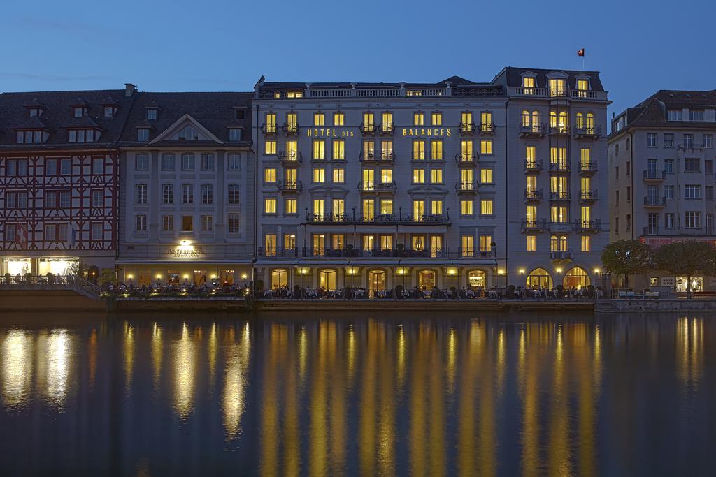 Hotel Des Balances Lucerne Bagian luar foto